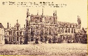 Brugge Vredegerecht, Stadhuis, Heilig Bloed Basiliek - Bruges. Le Palais de Justice, L'Hôtel de Ville, La Basilique du St-Sang - The Justice Palace, The Town Hall, The Holy Blood Basilic