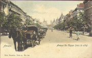 Anvers. Avenue de Keiser (vers la ville)