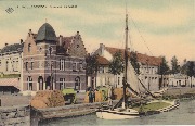 Willebroeck. Une vue du canal