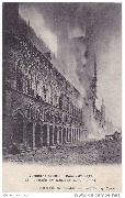 Campagne de 1914 Incendie des Halles