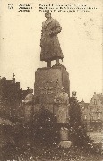 Dixmude. Monument du Géneral Jacques de Dixmude ── Diksmuide. Gedenkteeken aan den Generaal Jacob van Diksmuide ── Dixmude. Memorial to the general Jacques of Dixmude