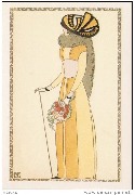 Mode(femme en robe beige)
