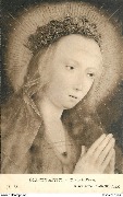 Quentin Metsys. Tête de la Vierge . Musée Royal d'Anvers