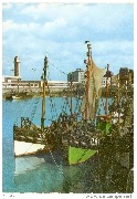 Oostende - Het Montgomery dok. Ostende - Le dock Montgomery 