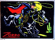 Zorro à cheval