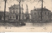 Willebroek - L Eglise vue du canal