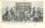 Morlanwelz-Mariemont. Exposition du petit outillage. 1907