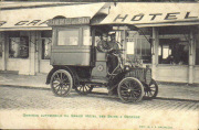 Omnibus Automobile du Grand Hôtel des Bains à Ostende.