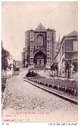 Mons. Eglise Sainte-Waudru (1450) I - Portail