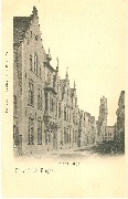 Souvenir de Bruges, Rue des Loups - Ed. Nels - Greytones
