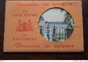 Bruxelles en couleurs 10 cartes postales-Brussels in colours 10 postcards