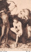 Lucas Cranach. Apollon et Diane. Musée de Bruxelles