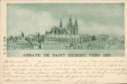 ST-HUBERT. Abbaye de Saint-Hubert vers 1590.