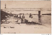 Souvenir de Maaseyk. Le Pont et la Meuse