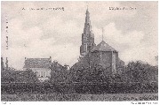 Wichelen.Kerk en Pastorij-Eglise et Cure 