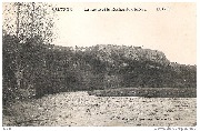 Belvaux. La Lesse et le Rocher du Château