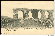 Umgegend von Metz. Römische Wasserleitung in den Weinbergen bei Ars . Arches romaines près d'Ars