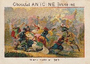 Chocolat Antoine Bruxelles  Maison fondée en 1850 La Bataille de Poitiers n°5
