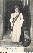 Madame Jeanne Van Hal Reine des Halles et Marchés bruxellois Toilette de Cour