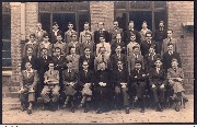 années 1930 Classe inconnue Bruxelles Phot. Van Horen à BRUXELLES 38 élèves