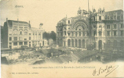Anvers.Gare Centrale(Juin 1903) et Entree du Jardin Zoologique
