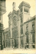 Bruxelles Rue de la régence La Synagogue
