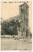 Morialmé. Eglise après l'incendie du 15-16 Juin 1909
