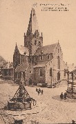Geeraardsbergen - Grammont. De Hoofdkerk en de marbol - L'Eglise paroissiale et le marbol