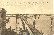 La défense de l'Yser Inondation du Passage à niveau sur route de Ramscappelle-St Georges