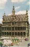 Bruxelles.Grand Place-Maison du Roi Brussel.Grote Markt-Broodhuis 