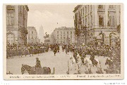 Bruxelles.Avènement du Roi Léopold III 23-2-1934-Brussel Plechtige intrede van Leopold III(Pl.Royale)