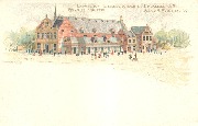 Exposition de Bruxelles 1897-Bruxelles Kermesse Quartier du Vieux Bruxelles