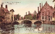 Bruges. Pont du Béguinage ── Beguinage's Bridge