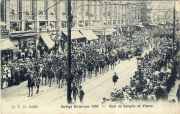 Cortège Historique 1905. Char du Congrès de Vienne