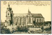 Saint-Hubert. Eglise abbatiale Vue du flanc méridional