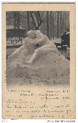 Salon Blanc 1901. Adam et Eve. (Van Peteghem).