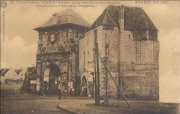 Anvers en 1860, Porte Kipdorp coté Sud intérieur, après démolition des remparts. Actuellement place de la Commune