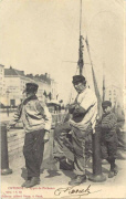 Ostende. Type de pêcheurs