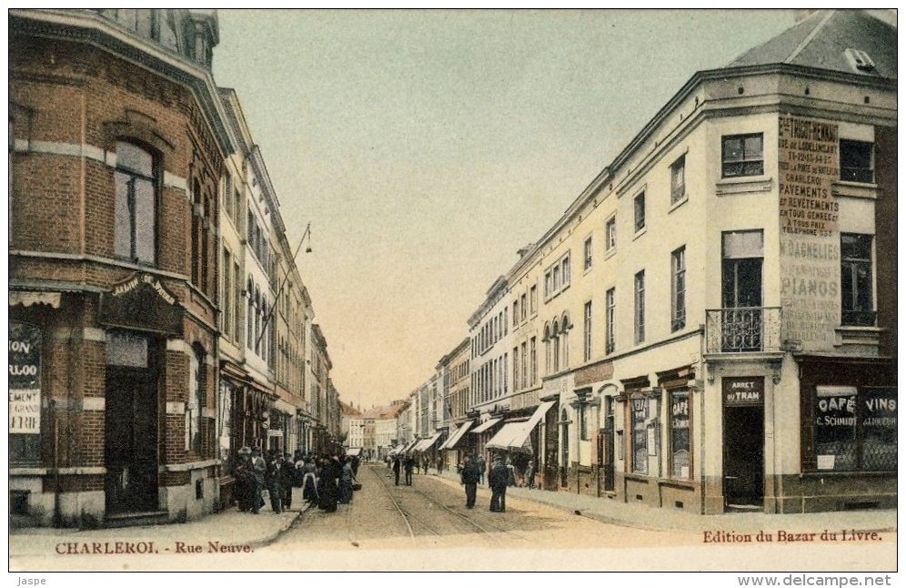 Charleroi. Rue Neuve