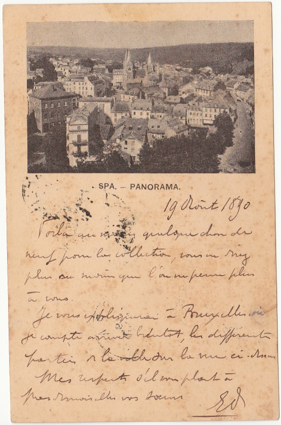 Spa. Panorama (1890)