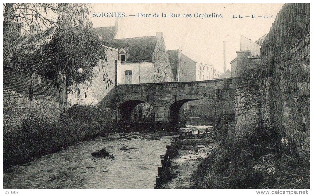 Soignies. Pont de la rue des Orphelins