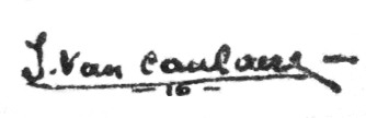 J Van Caulaert