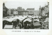 Charleroi. Marché de la Ville basse