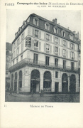 Paris. Compagnie des Indes (Manufacture de dentelles) 80 rue de Richelieu. Maison de vente