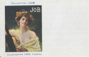Job. Calendrier 1905. P. Gervais
