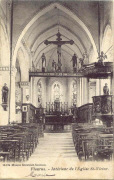 Fleurus. - Int�rieur de L'EgLise St-Victor