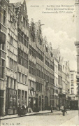 Anvers - La Rue des Rotisseurs - Partie de constructions anciennes du XVIe siècle