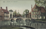 Bruges. Pont du Béguinage