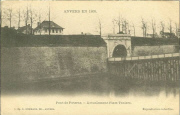 Anvers en 1860. Pont de Poterne. - Actuellement Place Teniers
