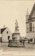 Damme. Monument Jacques de Coster van Maerlant, XIII ème Siècle (Pickery)